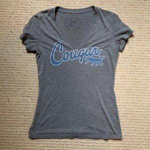 Cougar Babydoll V-Neck TShirt